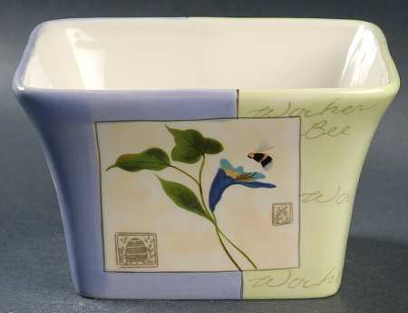 Botanical Garden Individual Square Ice Cream Dish