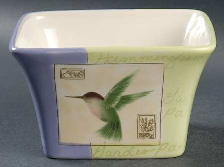 Botanical Garden Individual Square Ice Cream Dish