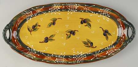 French Olives 20" Fish Platter