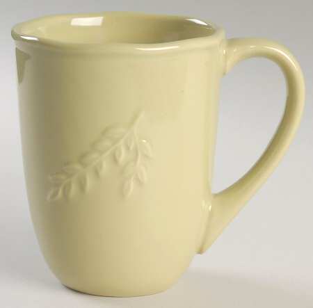 Cuisineware Green (Embossed Leaves) Mug