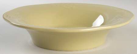 Cuisineware Green (Embossed Leaves) 9" Soup/Pasta Bowl