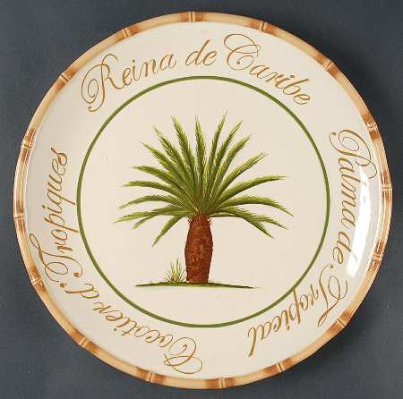 Palm Island 15" Chop Plate (Round Platter)