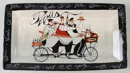 Paris Chefs 18" Rectangular Serving Platter