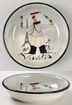 Paris Chefs 9" Soup/Pasta Bowl