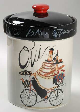 Paris Chefs Large Canister & Lid with Seal Ring