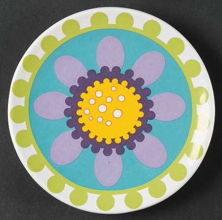 Modern Garden Canape Plate