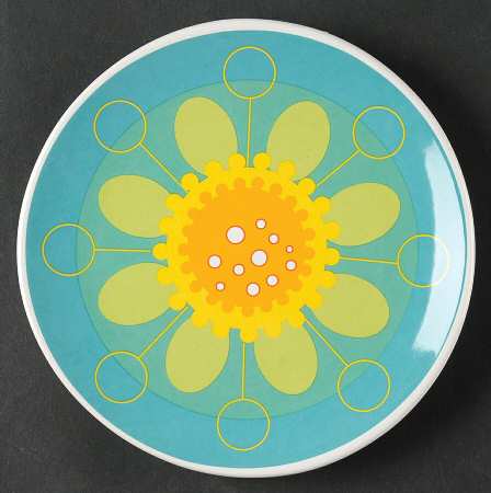 Modern Garden Canape Plate