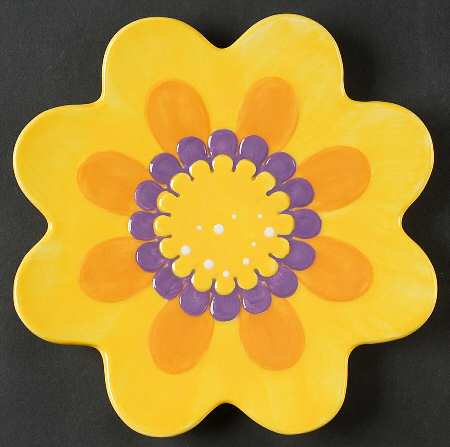Modern Garden Figural Salad Plate