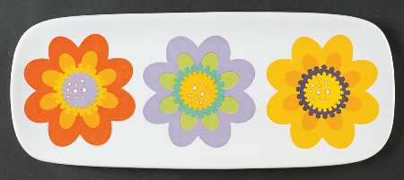 Modern Garden Condiment Tray for Condiment Bowl Set