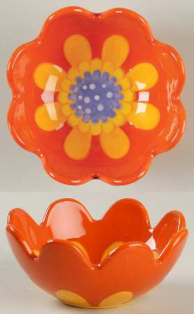 Modern Garden Dip Bowl for Chip & Dip Set