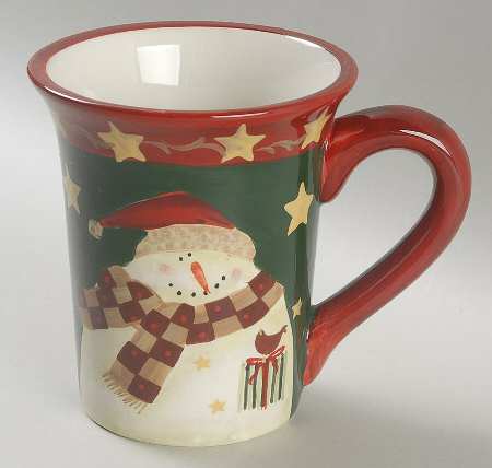 Starry Snowman Mug