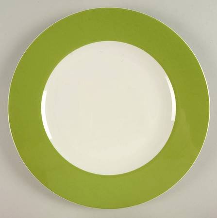 Hamptons Green 12" Chop Plate (Round Platter)
