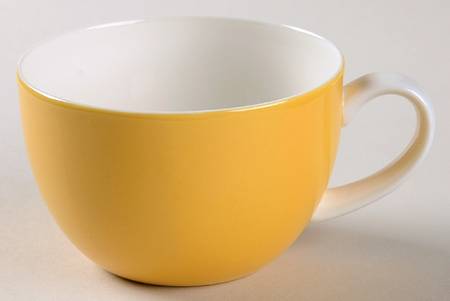 Hamptons Yellow Flat Cup