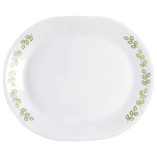 Neo Leaf (Corelle) 12" Oval Serving Platter