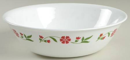 Spring Pink (Corelle) 8" Round Vegetable Bowl