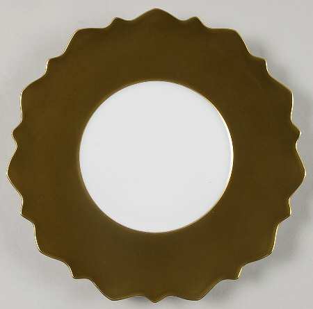 Samoa Automne Kiwi (Dark Green) Salad/Dessert Plate