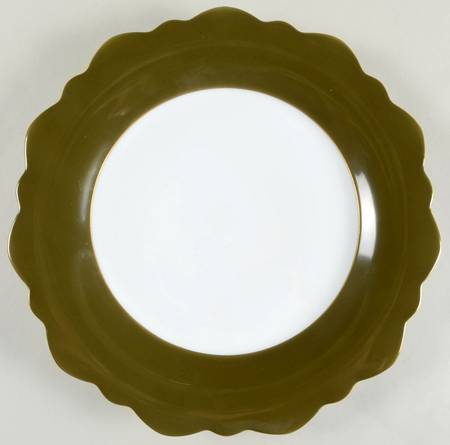 Samoa Automne Kiwi (Dark Green) Round Service Plate (Charger) Chop Plate