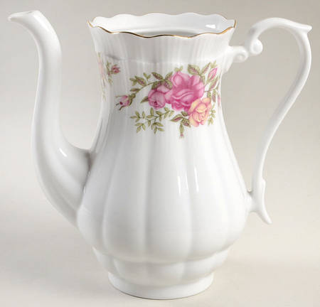 English Rose Coffee Pot No Lid