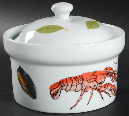 Cioppino 1 Qt Round Covered Casserole