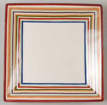 Avenida Square Dinner Plate
