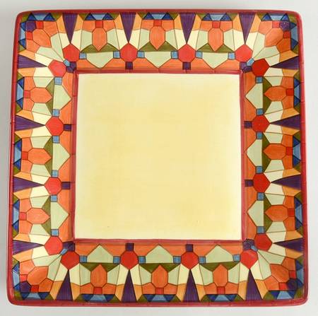 Mosaica Square Dinner Plate