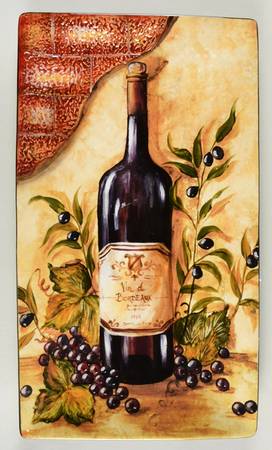 Wine Cellar 18" Rectangular Serving Platter