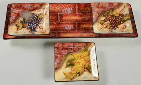Wine Cellar (4 Pc) Hors d'Oeuvres Set