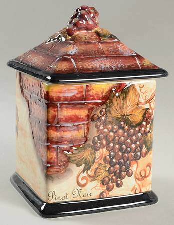 Wine Cellar Medium Canister & Lid