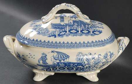 Fisherman (Cream Background) by Coalport