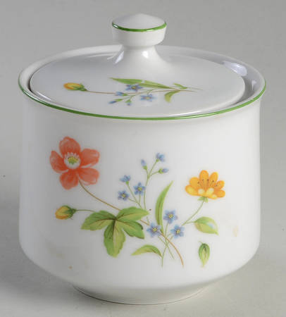 April Showers Sugar Bowl & Lid