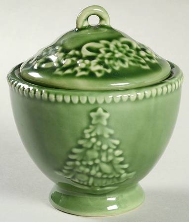 Peace on Earth Sugar Bowl & Lid