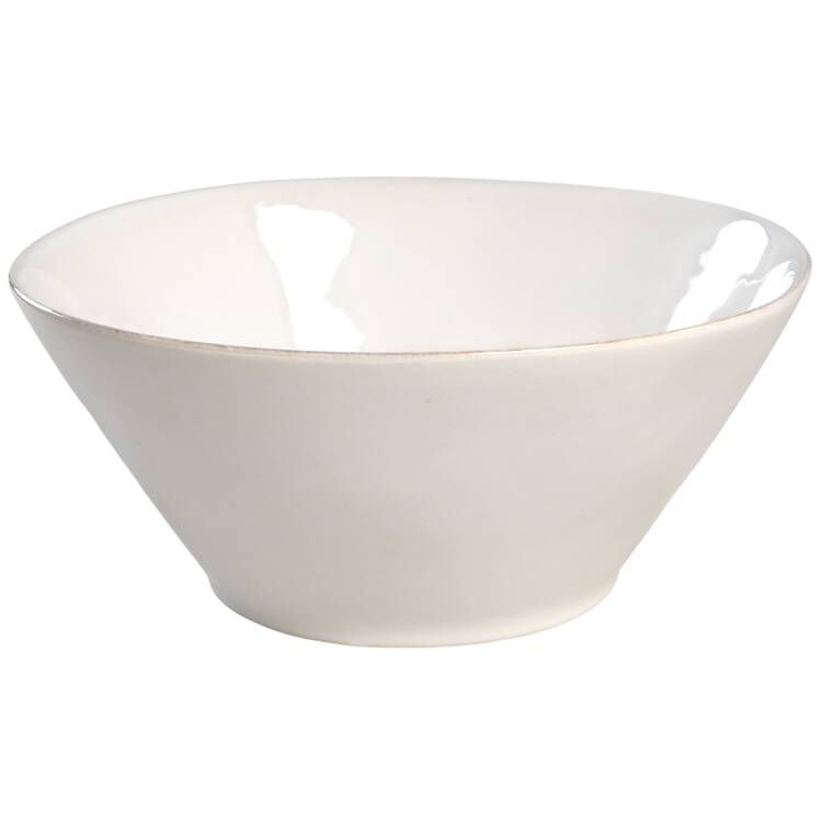 Marin White Individual Dinner Bowl by Crate & Barrel