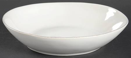 Marin White 9" Individual Pasta Bowl