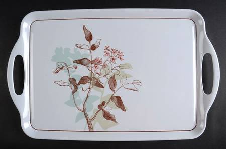 Twilight Grove (Corelle) Handled Melamine Tray