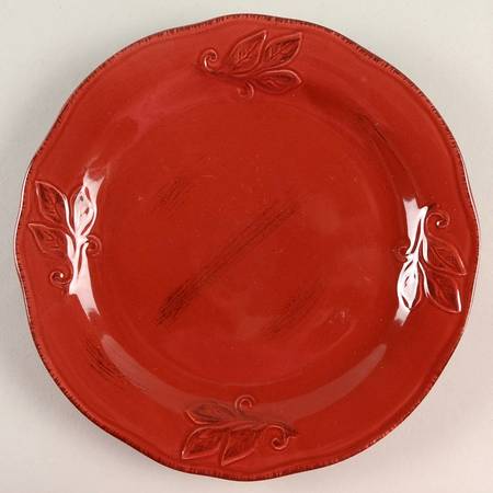Montauk Cranberry Red Salad Plate