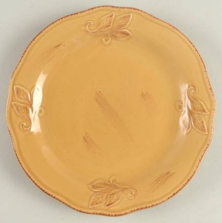 Montauk Amber Gold Salad Plate