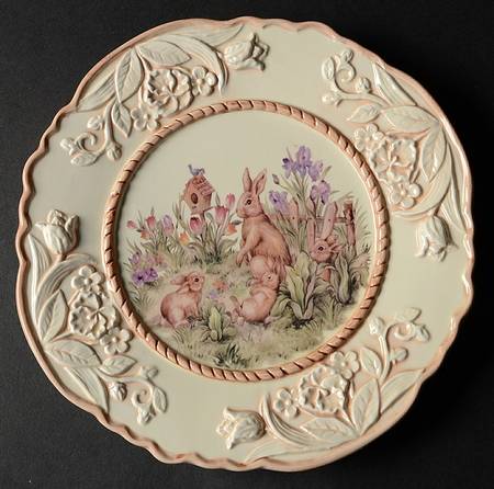Easter Treasures Salad Plate by Cracker Barrel