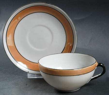 CHK33 Flat Cup & Saucer Set