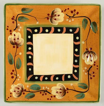 Brigette Square Dinner Plate