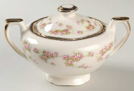 CAN267 Sugar Bowl & Lid by Canonsburg