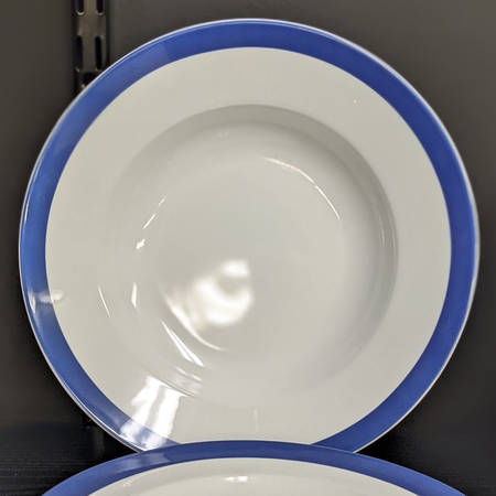 Bistro Blue Rim Soup Bowl