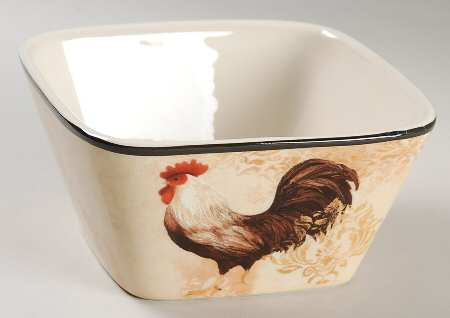 Avignon Morning Individual Square Ice Cream Dish