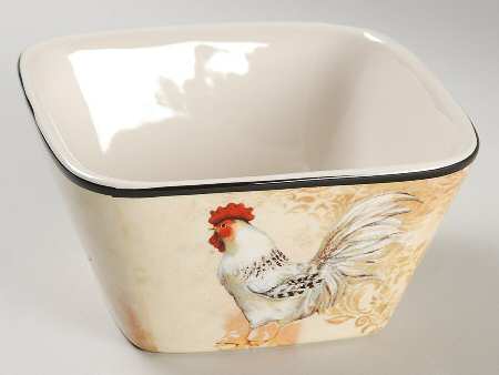 Avignon Morning Individual Square Ice Cream Dish