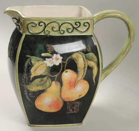 Parisian Fruit 96 Oz Pitcher