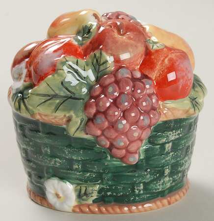 Parisian Fruit Figural Pepper Shaker
