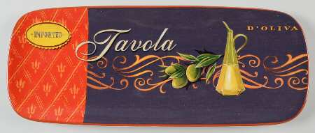 Tuscan Table Bread Tray