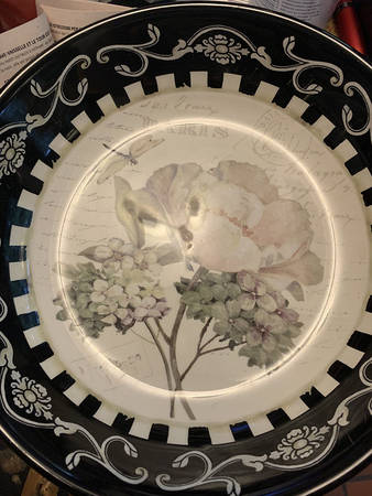Marche d'Fleur 9" Individual Pasta Bowl