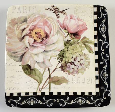 Marche d'Fleur Dessert/Pie Plate