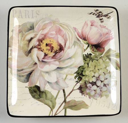 Marche d'Fleur Canape Plate