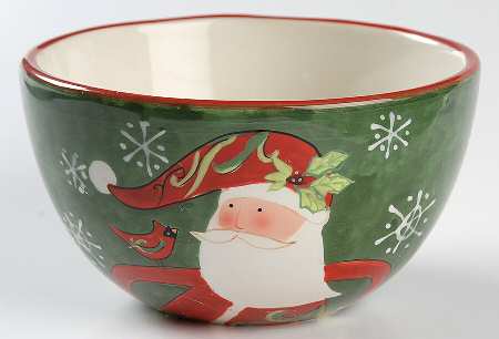 Winter Fun Santa Individual Ice Cream Dish